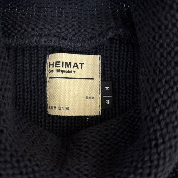 Heimat Textil Sweater Mini Rolkragon Turtleneck Oullover NEW NWT Mens Medium - Picture 4 of 9